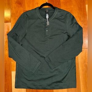 lululemon athletica Forest Green Long Sleeve Shirt